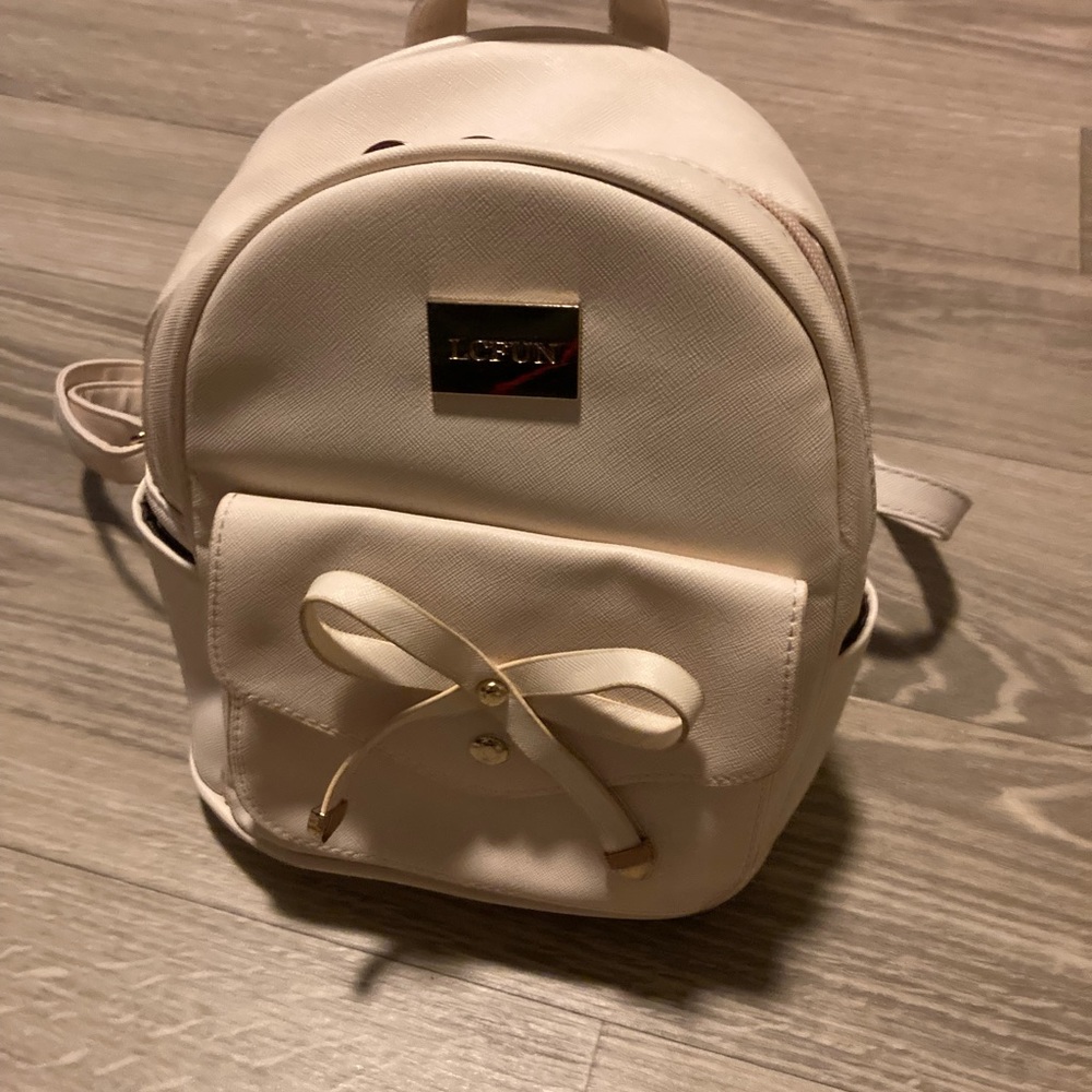 Cute Mini Faux Leather Backpack Fashion Small Daypacks Purse for Girls and Women